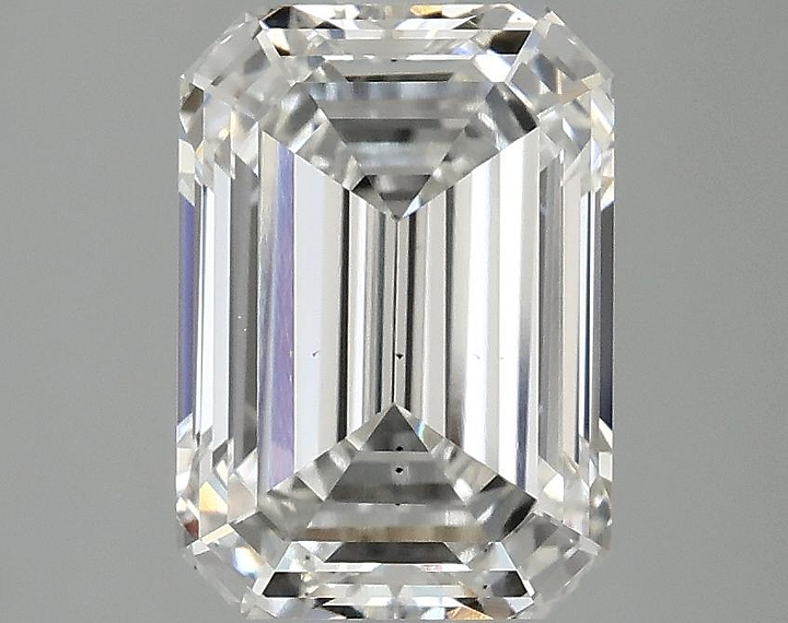3.07 Carat Emerald Shaped Ideal Cut VS2 IGI Certified Lab Grown Diamond