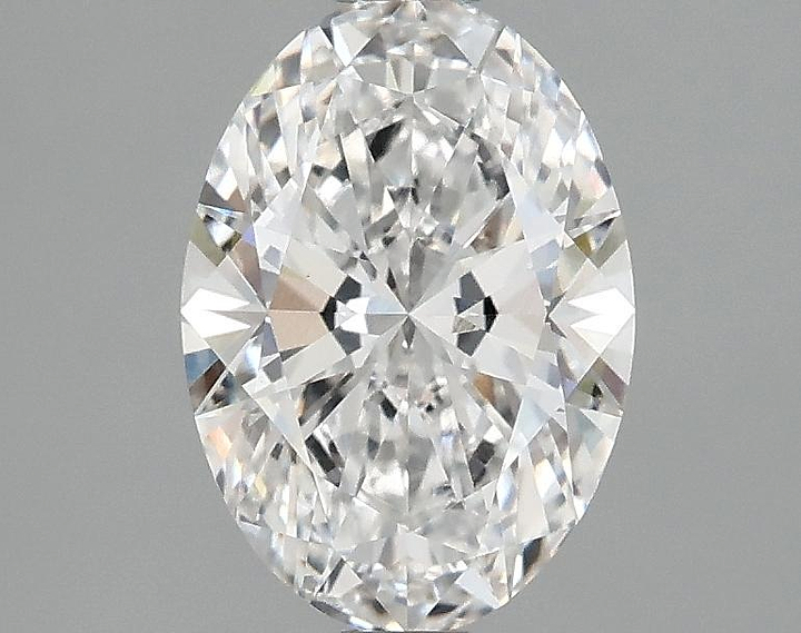1.58 Carat Oval Shaped Ideal Cut VVS2 IGI Certified Lab Grown Diamond