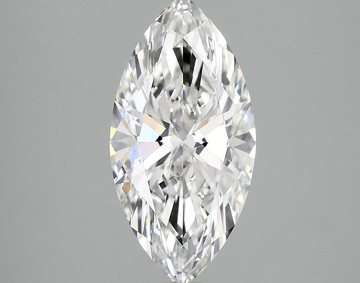 2.09 Carat Marquise Shaped Ideal Cut VVS2 IGI Certified Lab Grown Diamond