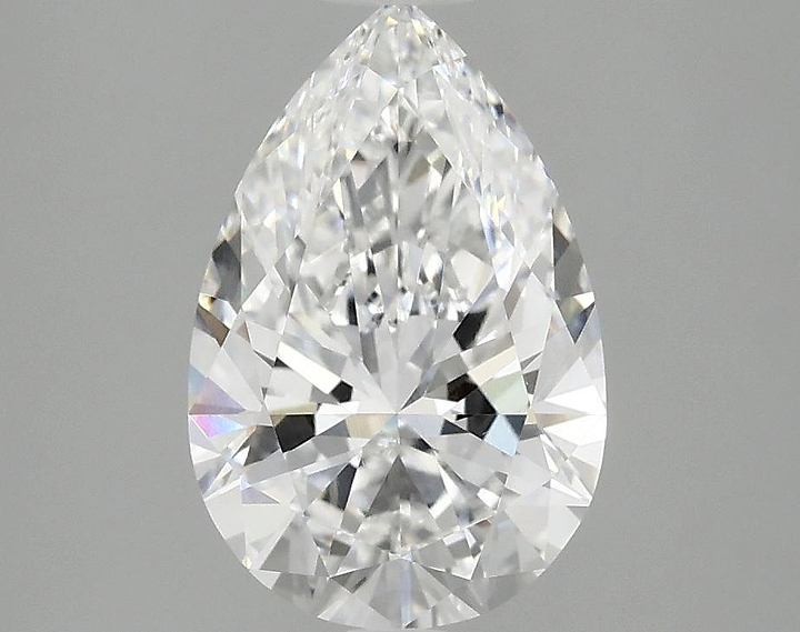 2.02 Carat Pear Shaped Excellent Cut VVS2 IGI Certified Lab Grown Diamond