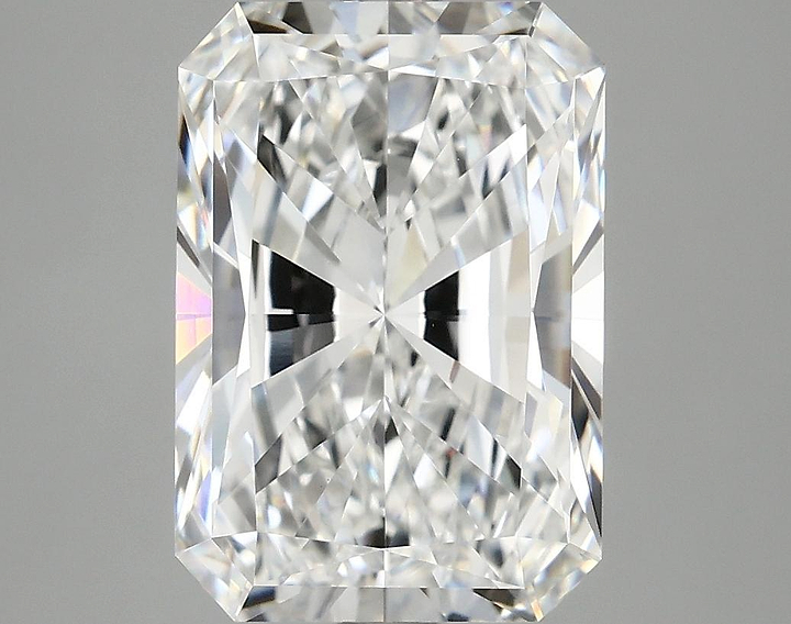 3.89 Carat Radiant Shaped Ideal Cut VVS2 IGI Certified Lab Grown Diamond