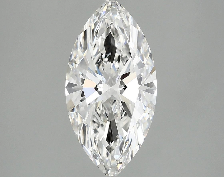 2.04 Carat Marquise Shaped Ideal Cut VS1 IGI Certified Lab Grown Diamond