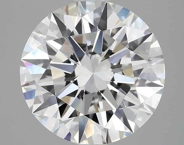 3.06 Carat Round Shaped Ideal Cut VVS2 IGI Certified Lab Grown Diamond