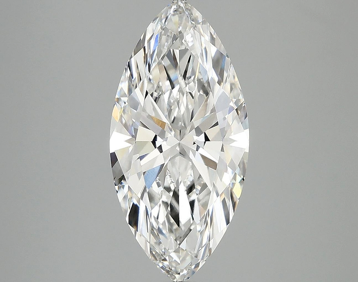 3.07 Carat Marquise Shaped Excellent Cut VVS2 IGI Certified Lab Grown Diamond