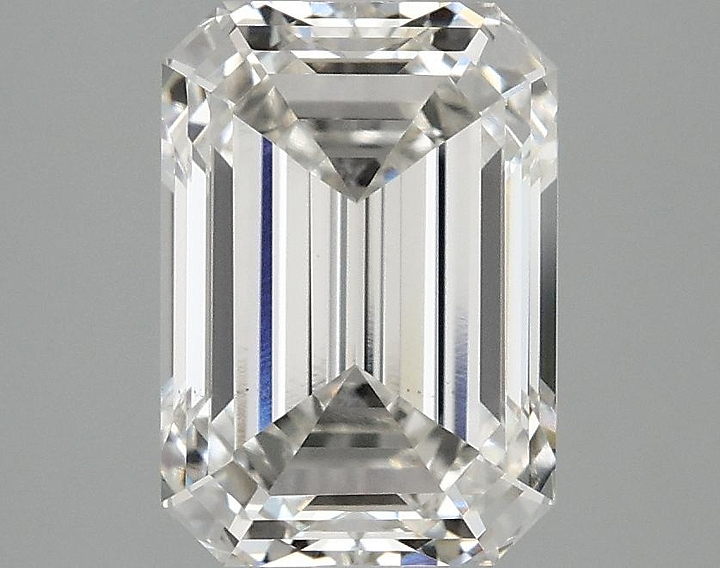 3.09 Carat Emerald Shaped Ideal Cut VS1 IGI Certified Lab Grown Diamond