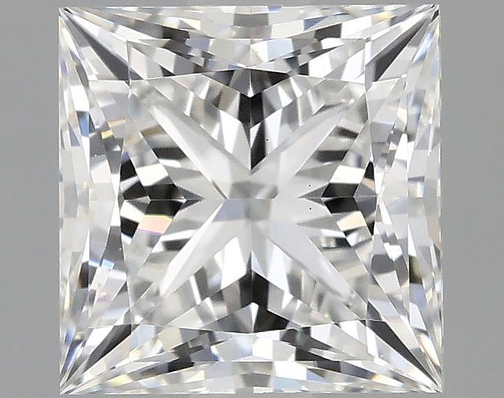 2.01 Carat Princess Shaped Ideal Cut VS1 IGI Certified Lab Grown Diamond