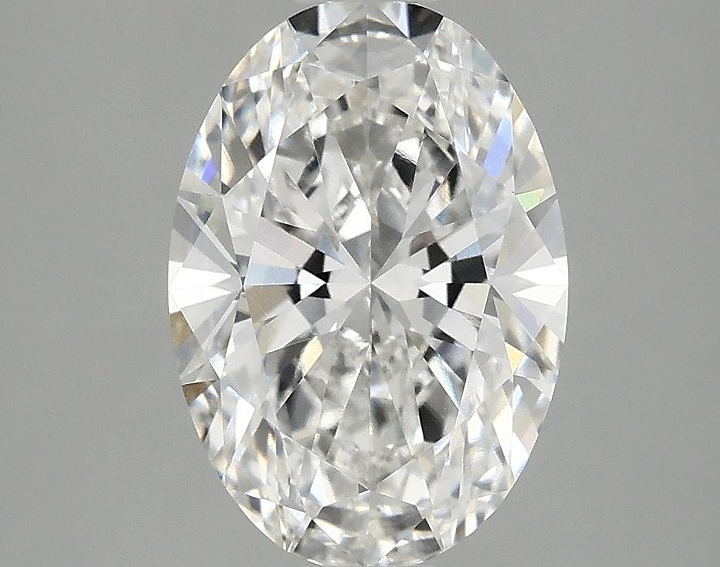 2.51 Carat Oval Shaped Ideal Cut VVS2 IGI Certified Lab Grown Diamond