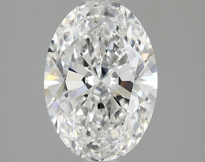 2.51 Carat Oval Shaped Ideal Cut VVS2 IGI Certified Lab Grown Diamond