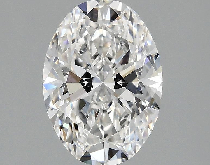 1.53 Carat Oval Shaped Ideal Cut VVS2 IGI Certified Lab Grown Diamond