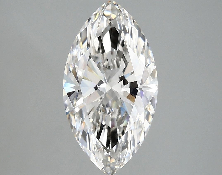2.09 Carat Marquise Shaped Excellent Cut VS1 IGI Certified Lab Grown Diamond