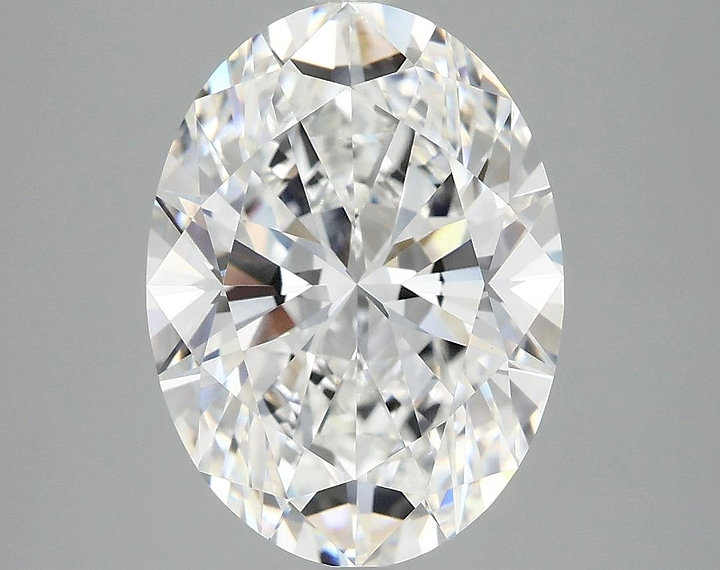 3.96 Carat Oval Shaped Excellent Cut VVS2 IGI Certified Lab Grown Diamond