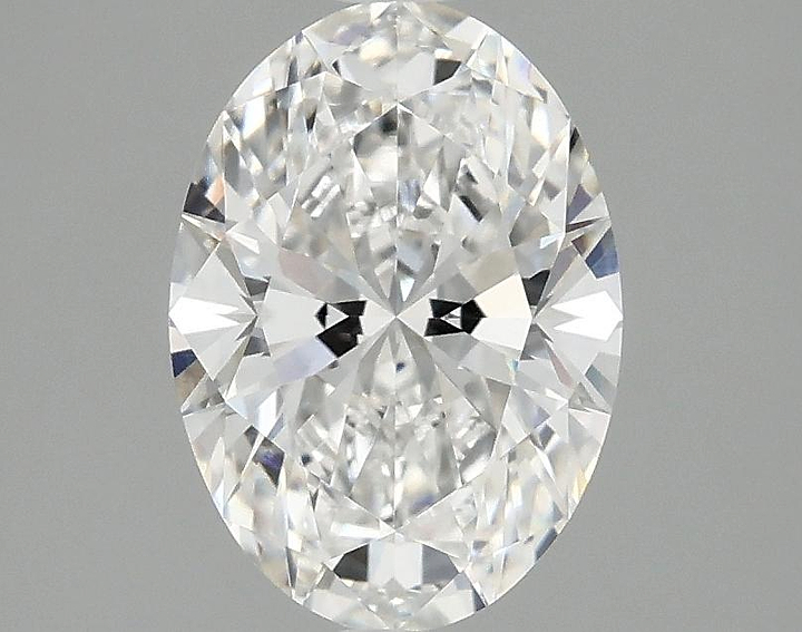 1.56 Carat Oval Shaped Ideal Cut VVS2 IGI Certified Lab Grown Diamond