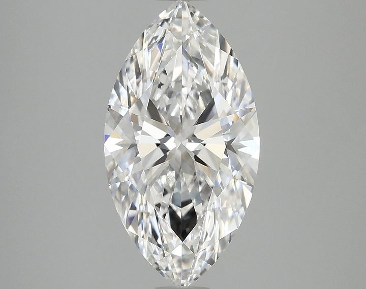 2.98 Carat Marquise Shaped Excellent Cut VS1 IGI Certified Lab Grown Diamond