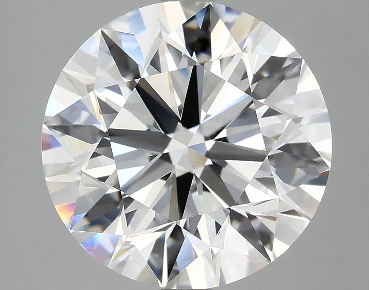 5.02 Carat Round Shaped Excellent Cut VVS2 IGI Certified Lab Grown Diamond