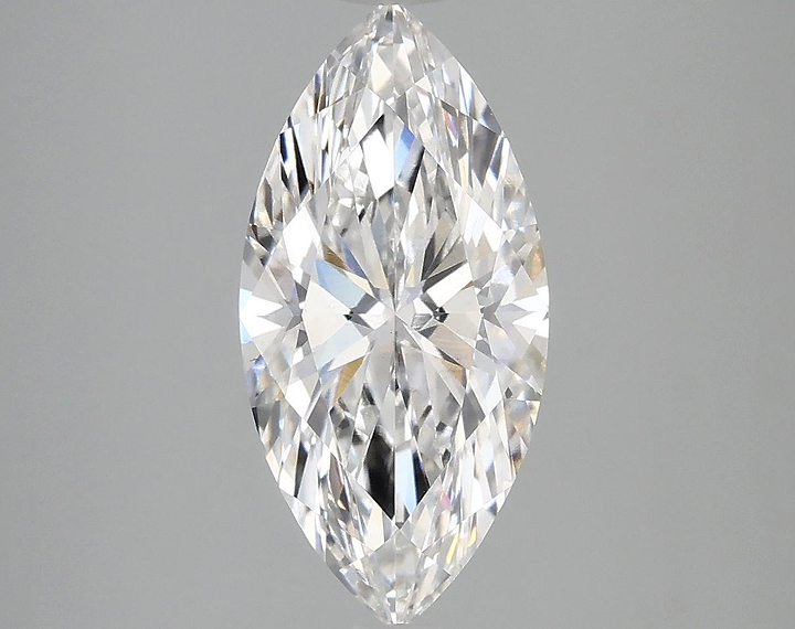 2.52 Carat Marquise Shaped Excellent Cut VS2 IGI Certified Lab Grown Diamond