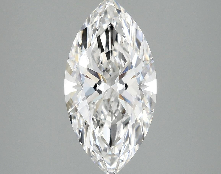 2.56 Carat Marquise Shaped Ideal Cut VS1 IGI Certified Lab Grown Diamond