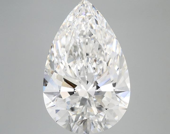 7.25 Carat Pear Shaped Ideal Cut VS1 IGI Certified Lab Grown Diamond