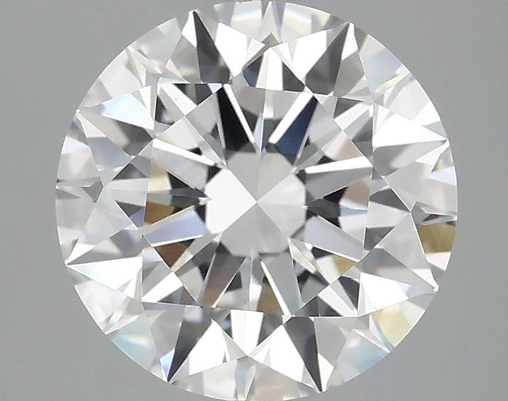 3.01 Carat Round Shaped Excellent Cut VVS2 IGI Certified Lab Grown Diamond