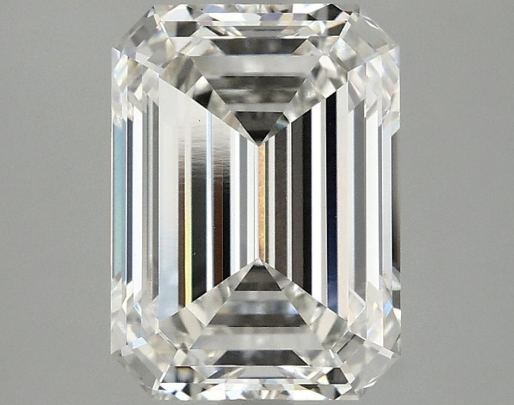 3.31 Carat Emerald Shaped Excellent Cut VS1 IGI Certified Lab Grown Diamond