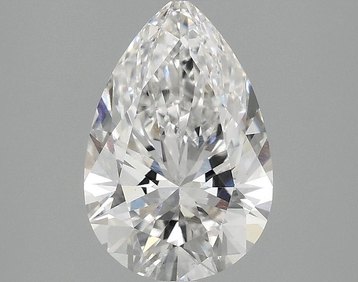 2.09 Carat Pear Shaped Excellent Cut VS2 IGI Certified Lab Grown Diamond