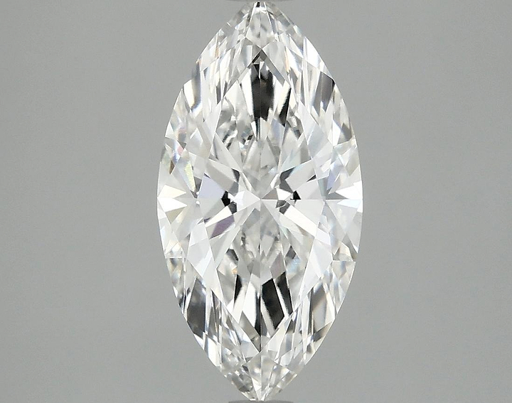 1.85 Carat Marquise Shaped Ideal Cut VVS2 IGI Certified Lab Grown Diamond