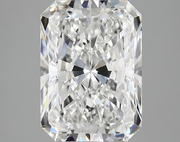 4.09 Carat Radiant Shaped Excellent Cut VVS2 IGI Certified Lab Grown Diamond