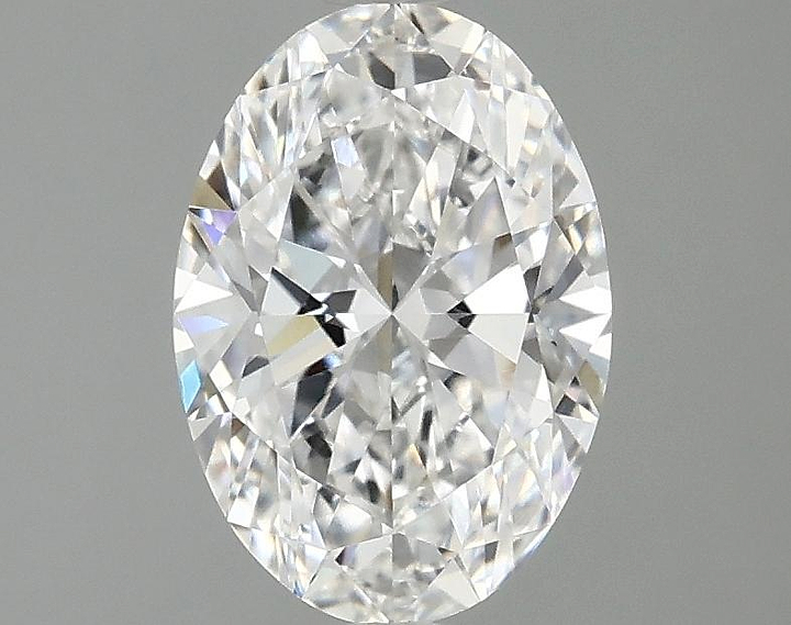 1.54 Carat Oval Shaped Ideal Cut VVS1 IGI Certified Lab Grown Diamond