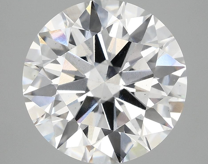 5.06 Carat Round Shaped Ideal Cut SI1 IGI Certified Lab Grown Diamond