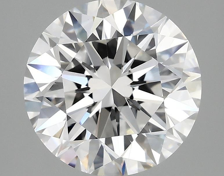 2.98 Carat Round Shaped Excellent Cut VVS2 IGI Certified Lab Grown Diamond