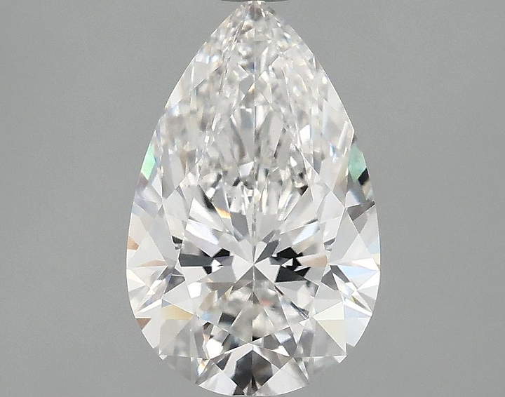 2.39 Carat Pear Shaped Ideal Cut VVS2 IGI Certified Lab Grown Diamond