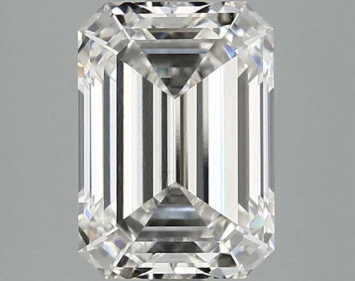 3.1 Carat Emerald Shaped Ideal Cut VVS2 IGI Certified Lab Grown Diamond