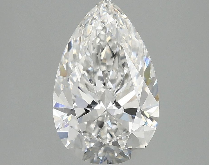 2.03 Carat Pear Shaped Ideal Cut VS1 IGI Certified Lab Grown Diamond