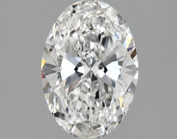 1.48 Carat Oval Shaped Ideal Cut VVS2 IGI Certified Lab Grown Diamond