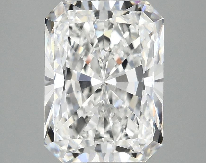 3.06 Carat Radiant Shaped Excellent Cut VVS2 IGI Certified Lab Grown Diamond