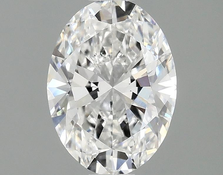 1.5 Carat Oval Shaped Ideal Cut VVS2 IGI Certified Lab Grown Diamond