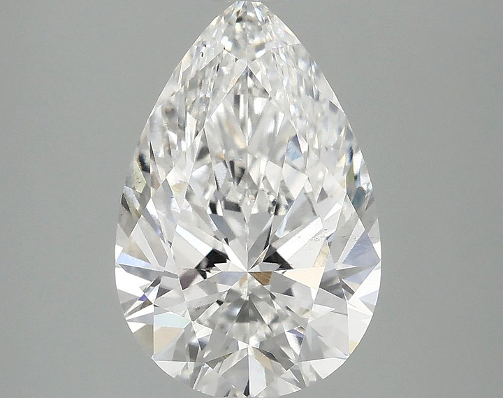 3.09 Carat Pear Shaped Excellent Cut VS2 IGI Certified Lab Grown Diamond