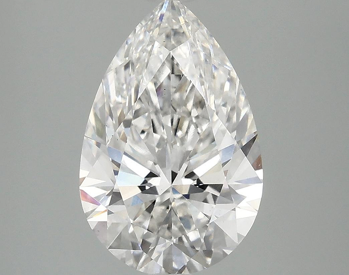 3.02 Carat Pear Shaped Excellent Cut VS2 IGI Certified Lab Grown Diamond