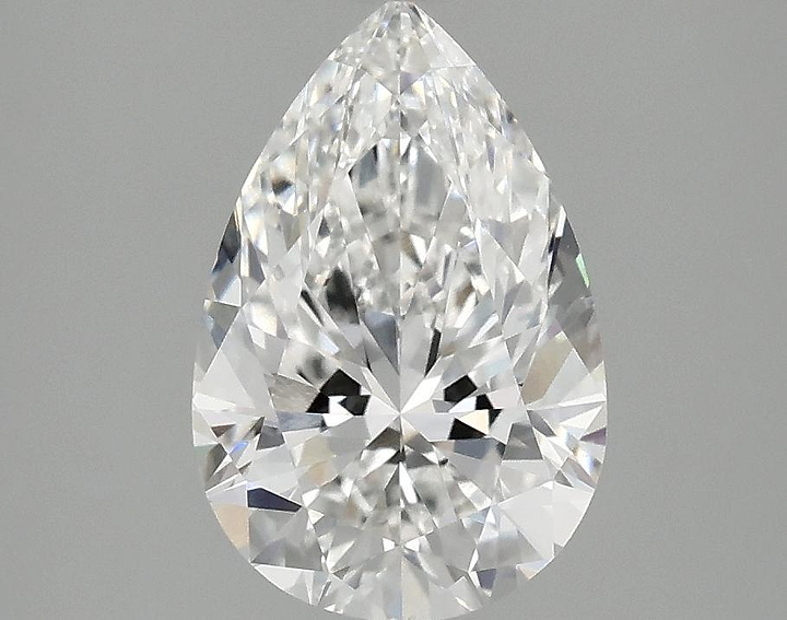 2.07 Carat Pear Shaped Excellent Cut VVS2 IGI Certified Lab Grown Diamond