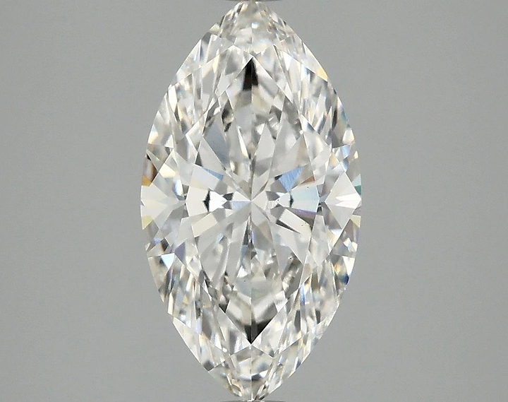 2.39 Carat Marquise Shaped Excellent Cut VS2 IGI Certified Lab Grown Diamond