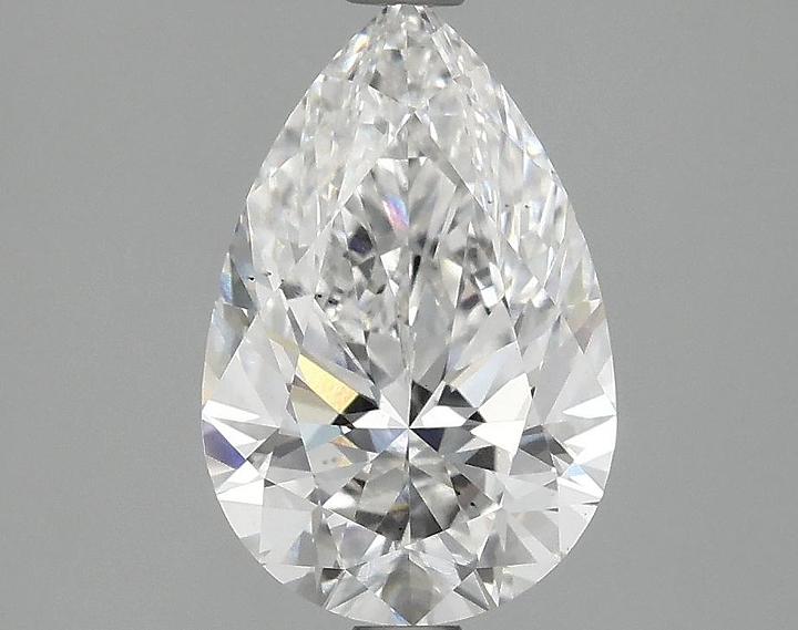 2.09 Carat Pear Shaped Excellent Cut VS2 IGI Certified Lab Grown Diamond