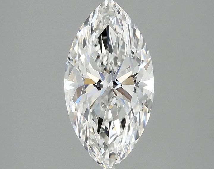 1.86 Carat Marquise Shaped Ideal Cut VVS2 IGI Certified Lab Grown Diamond