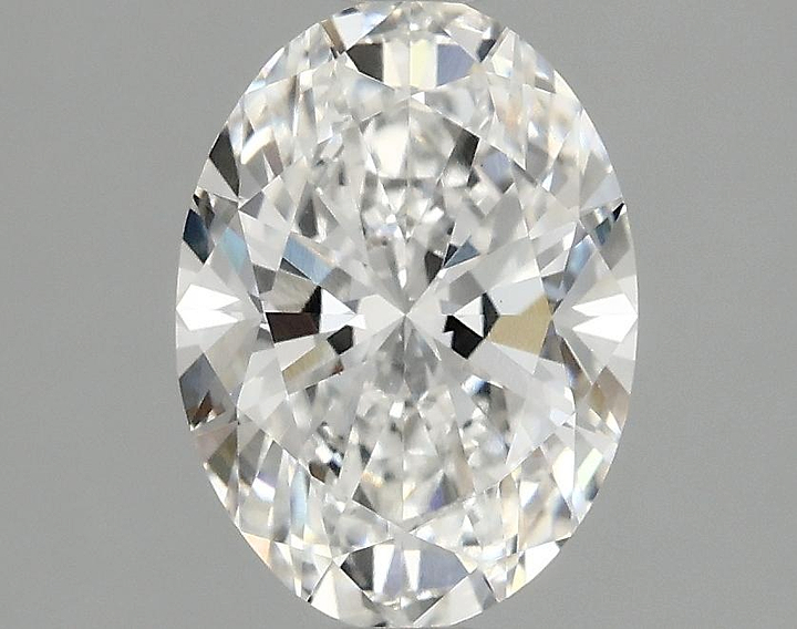1.54 Carat Oval Shaped Ideal Cut VVS2 IGI Certified Lab Grown Diamond
