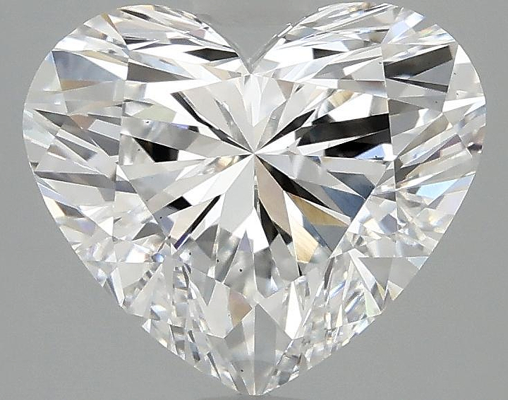 2.97 Carat Heart Shaped Excellent Cut VS2 IGI Certified Lab Grown Diamond