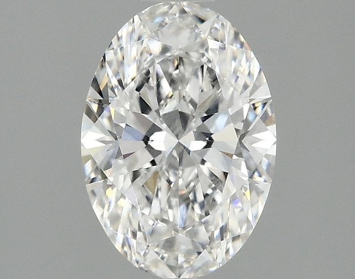 1.47 Carat Oval Shaped Ideal Cut VVS2 IGI Certified Lab Grown Diamond