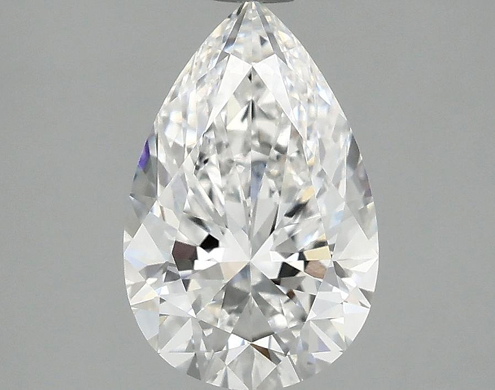 1.96 Carat Pear Shaped Ideal Cut VVS2 IGI Certified Lab Grown Diamond
