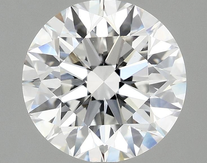 2.58 Carat Round Shaped Excellent Cut VVS2 IGI Certified Lab Grown Diamond