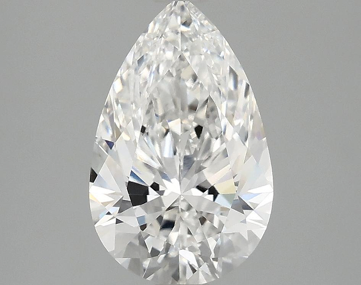 2.04 Carat Pear Shaped Ideal Cut VVS2 IGI Certified Lab Grown Diamond