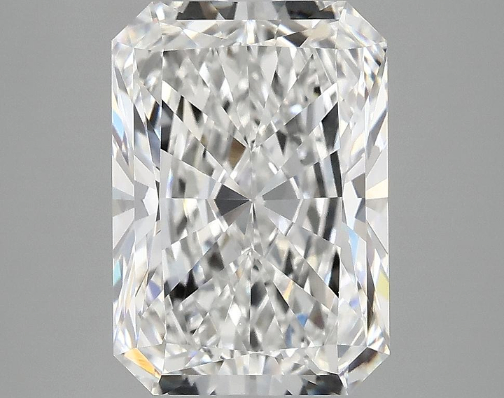 4.02 Carat Radiant Shaped Ideal Cut VVS2 IGI Certified Lab Grown Diamond