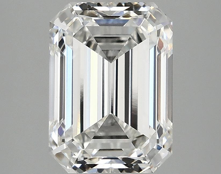 3.02 Carat Emerald Shaped Excellent Cut VS1 IGI Certified Lab Grown Diamond