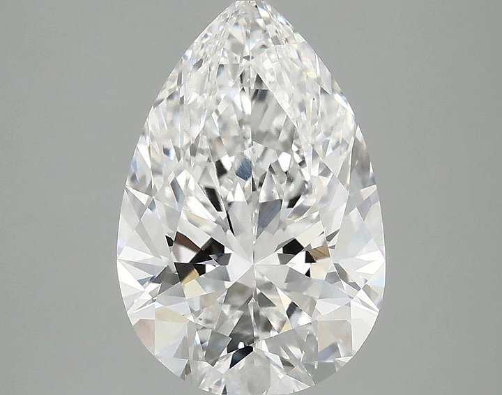 3.1 Carat Pear Shaped Excellent Cut VS1 IGI Certified Lab Grown Diamond